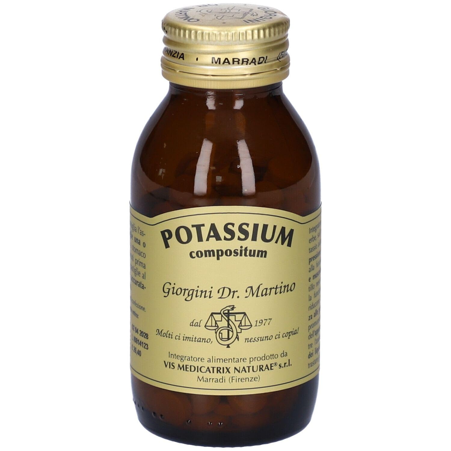 Dr Giorgini Integratore Alimentare, Potassium Compositum Pastiglie - 90 g