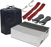 Kit universal de suporte de caiaque, blocos de espuma de caiaque para teto macio padrão de substituição de suportes de teto de carro com amarração, 30,5 cm