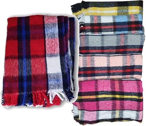 Miniatura 1 de Generic o 5 Cobijas Matrimonial Tilma De Cuadros 86.6x70.9 in Peso 3.3 lbs