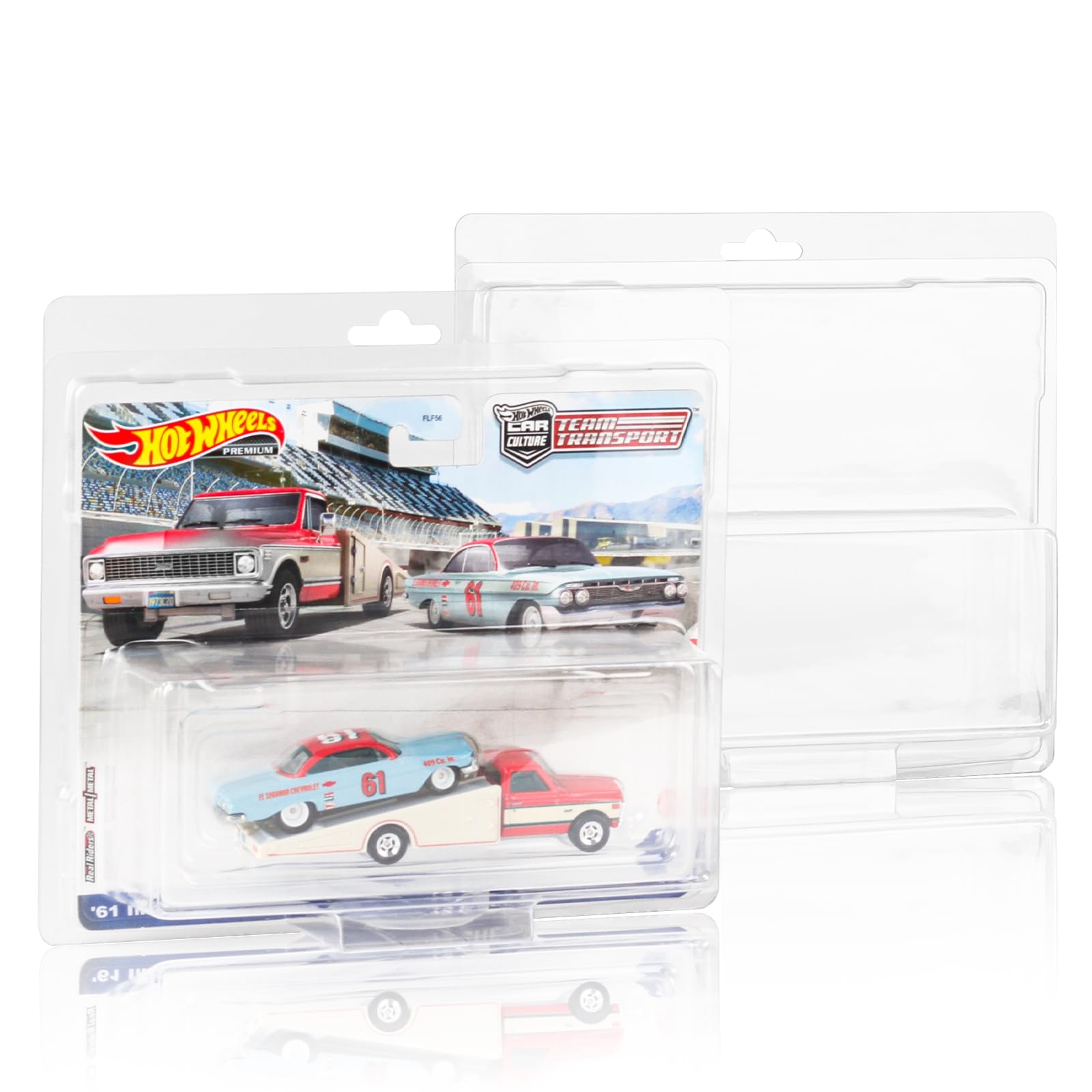 Amazon.com: 12 Pack Protector Cases for Hot Wheels Team Transport