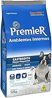 Ração Premier para Cães Adultos Castrados Sabor Frango e Salmão 12kg