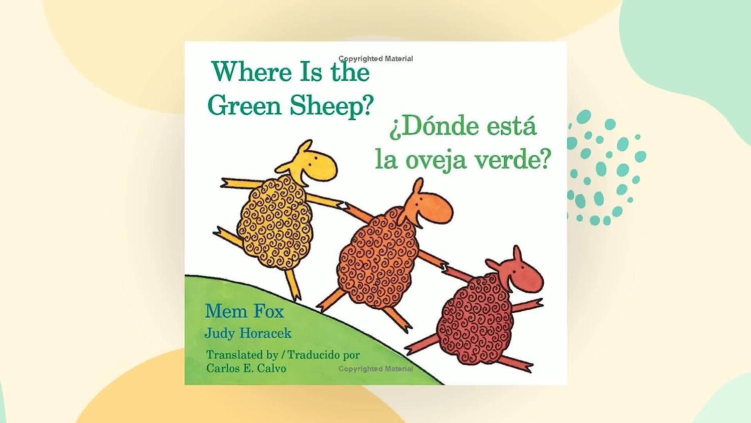 Where Is the Green Sheep? (padded board book)