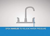 Vista 5 de MOEN Kit de cartucho de grifo de repuesto 1224 se adapta a la mayoría de grifos MOEN de doble mango y bañera/duchas