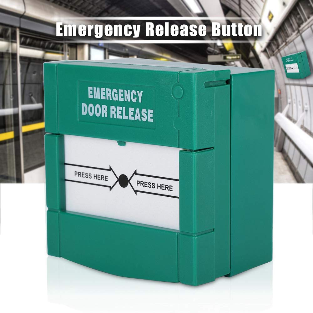 Buy Break Glass Fire Alarm Emergency Door Release Button Switch Control