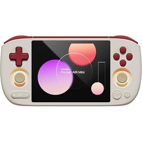 AYANEO Pocket AIR Mini Android Handheld Game Console - 4.2" HD 4:3 Retro Gaming Screen, MTK G99 Octa-Core, Hall Effect Joystick & Triggers, Portable Gaming Device (Retro White, 2G+32G)