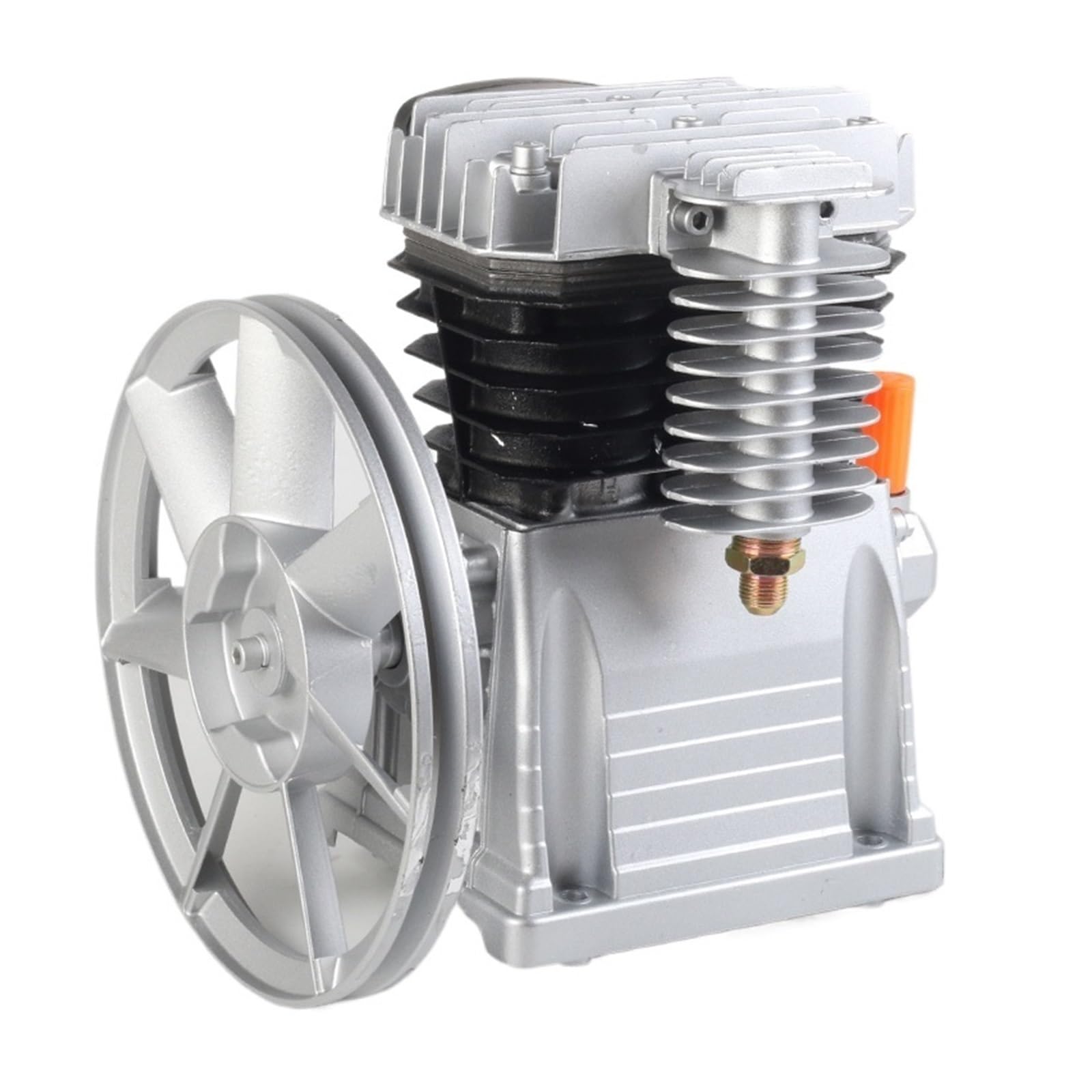 Cylinder Air Compressor Pump Head Single Stage Twin Cylinder 2.2KW Replacement for Industrial and Home Use for Machine