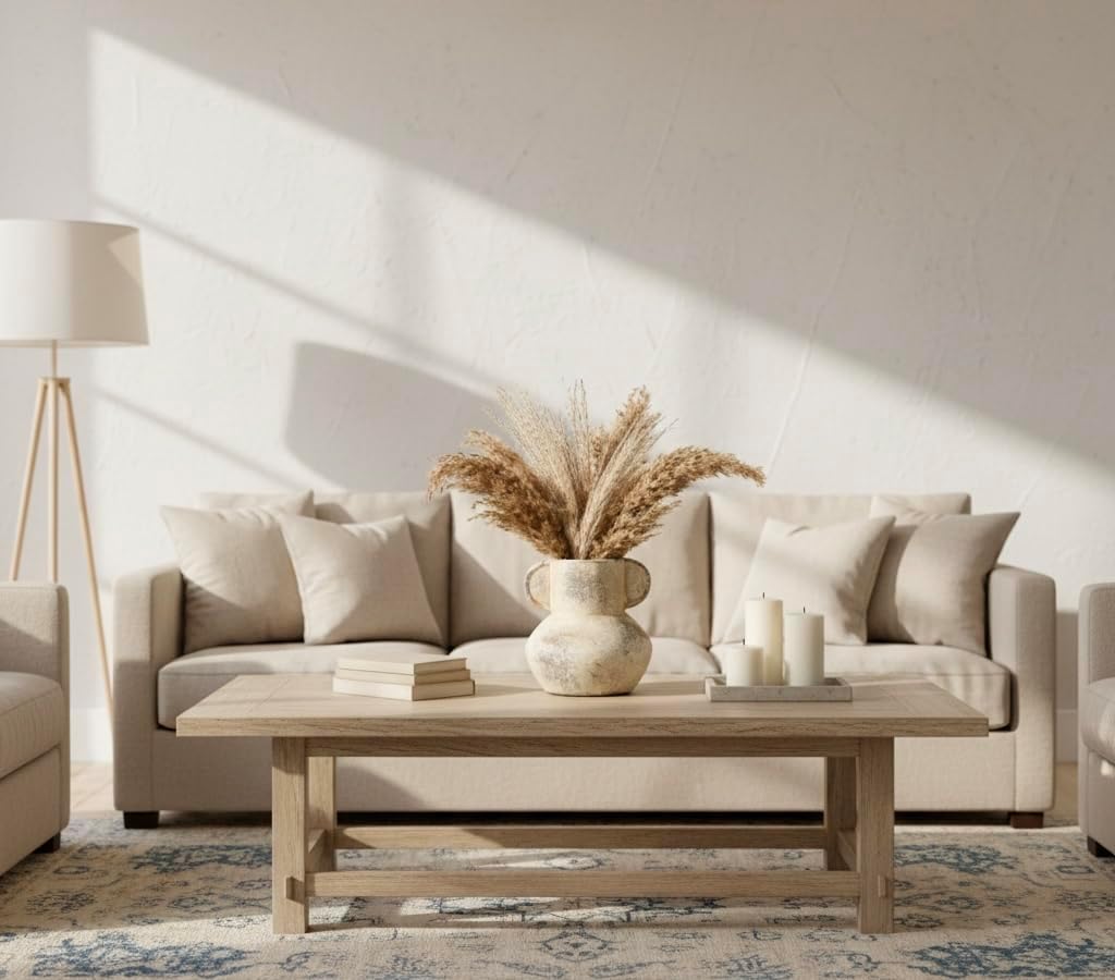 Emotionally Grounded Vase, Vaseking Ceramic Rustic Vase with 2 Handles, 6.1 inch Minimalist Decorative Farmhouse Vases for Home Decor, Living Room, Enterway, Table Decoration, Terra - Image 8