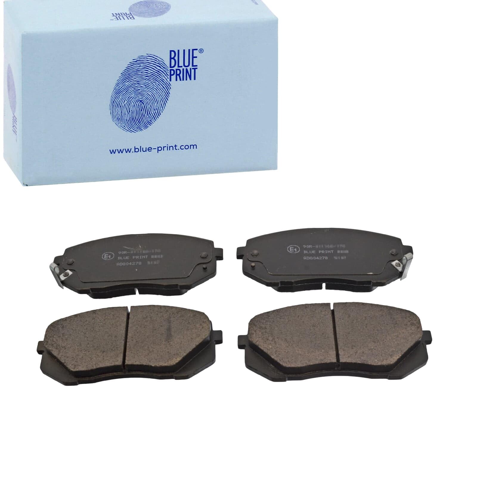 Blue Print Kit Pastiglie Freni Anteriore Con Segnalatore Acustico Usura ADG04278-image