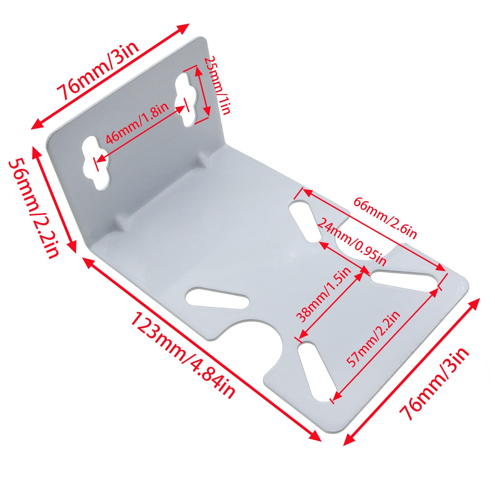 1PCS Water Filter Housing Bracket Water Filter Housing Bracket RO Water Purifier Machine Housing Mounting Metal Bracket Fixed — view 2