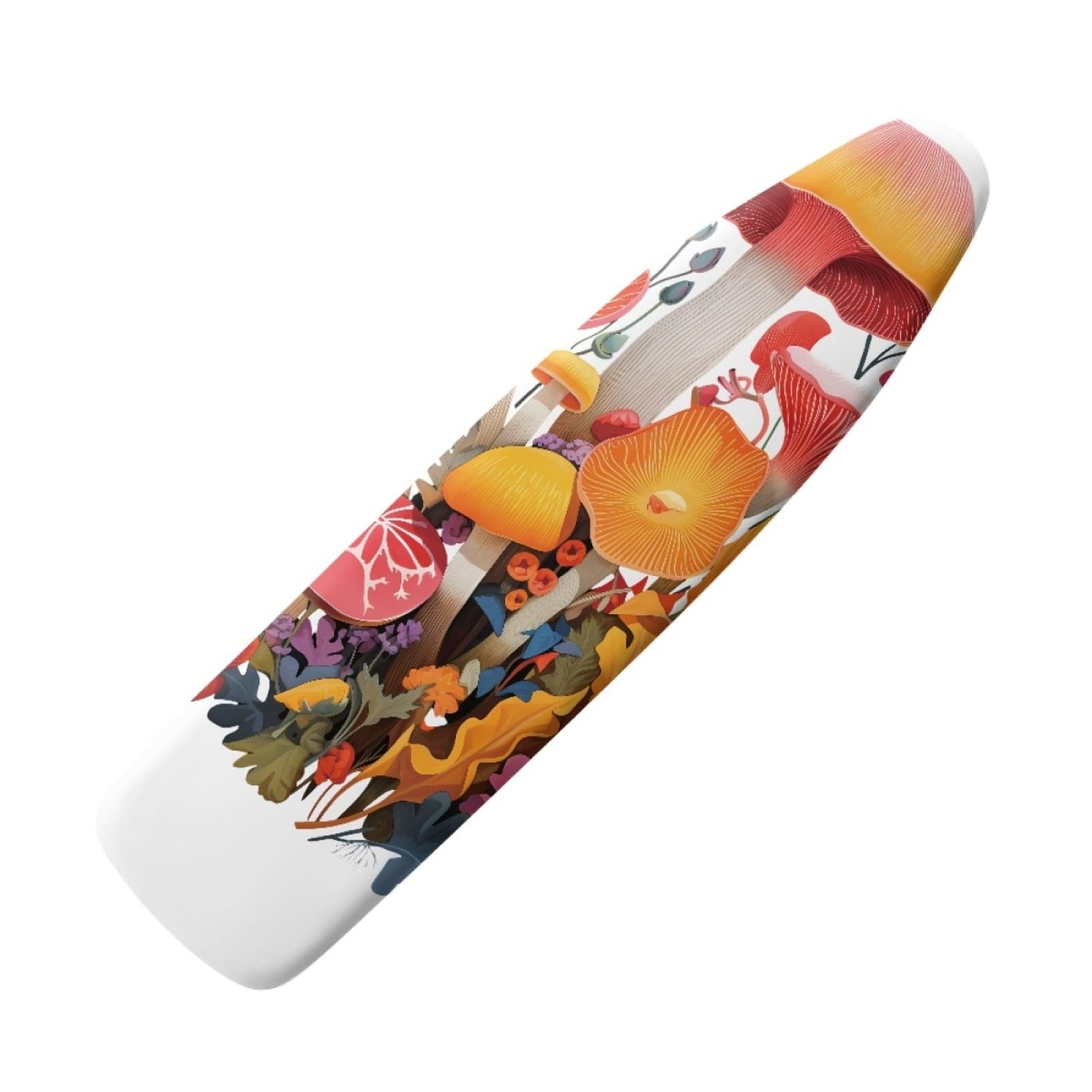 Ironing Board Covers Orange Plants Iron Board Covers and Pad Thick Resist Scorching and Staining Thick Easy Fit Iron Cover Adjustable Elastic Rope Ironing Boards Cover 125x45cm