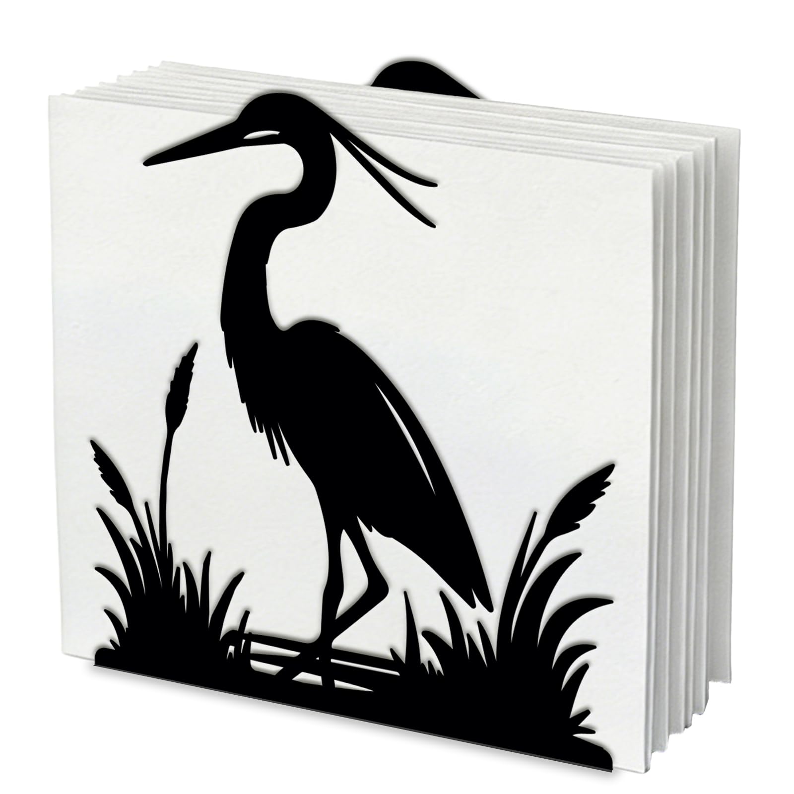 Porte-serviettes oiseau en métal pour sublimer vos tables de café et repas