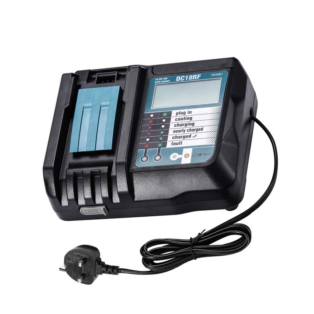 Dc18rf Lithium Ion Battery Charger With Lcd Screen For Makita 14 4v 18v Battery Bl10 Bl1815 Bl1430 Dc14sa Dc18sc Dc18rc Dc18ra Uk Plug Buy Online In Belize At Belize Desertcart Com Productid Dc18rf Lithium Ion Battery Charger With Lcd Screen For Makita 14 4v 18v Battery Bl10 Bl1815 Bl1430 Dc14sa Dc18sc Dc18rc Dc18ra Uk Plug Buy Online In Belize At Belize Desertcart Com Productid