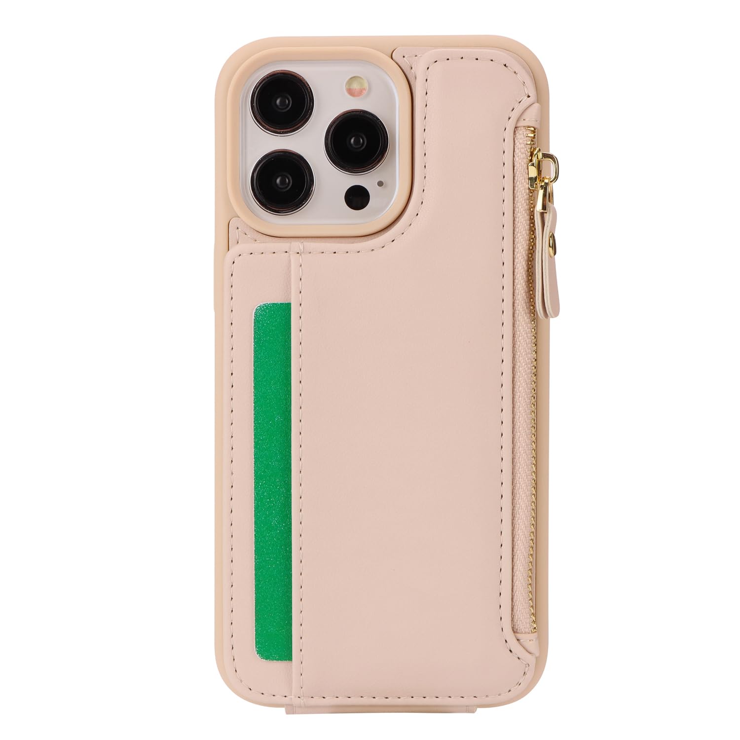 SailorTech For IPhone 12 Pro Max Phone Case With Credit Card Holder For Men, IPhone 12 Pro Max Case With Credit Card Slots Wallet Zipper Case For - View #2