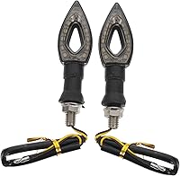 Vista 1 de Mikinona Kit de luces de motocicleta, 2 indicadores de señal de giro, luces de giro para una conducción segura