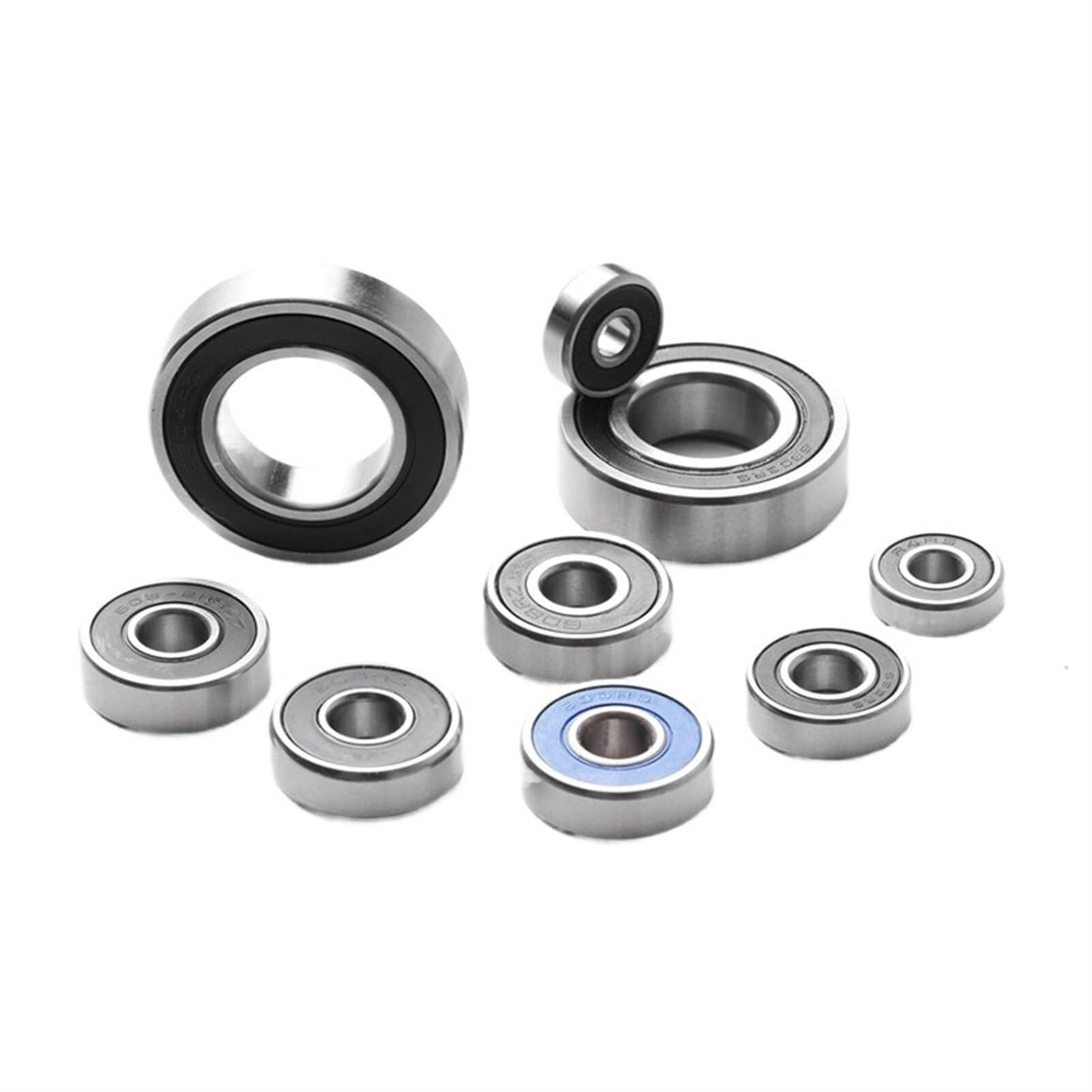 Rodamiento, Rodamiento rígido de bolas 10PCS ABEC-5 Bicicleta no estándar 19327 6804/19-2RS MR129 2RS 6804 Orificio 19 * 32 7 mm (Tamaño:, Estilo: 19x32x7mm)(ABEC-1)