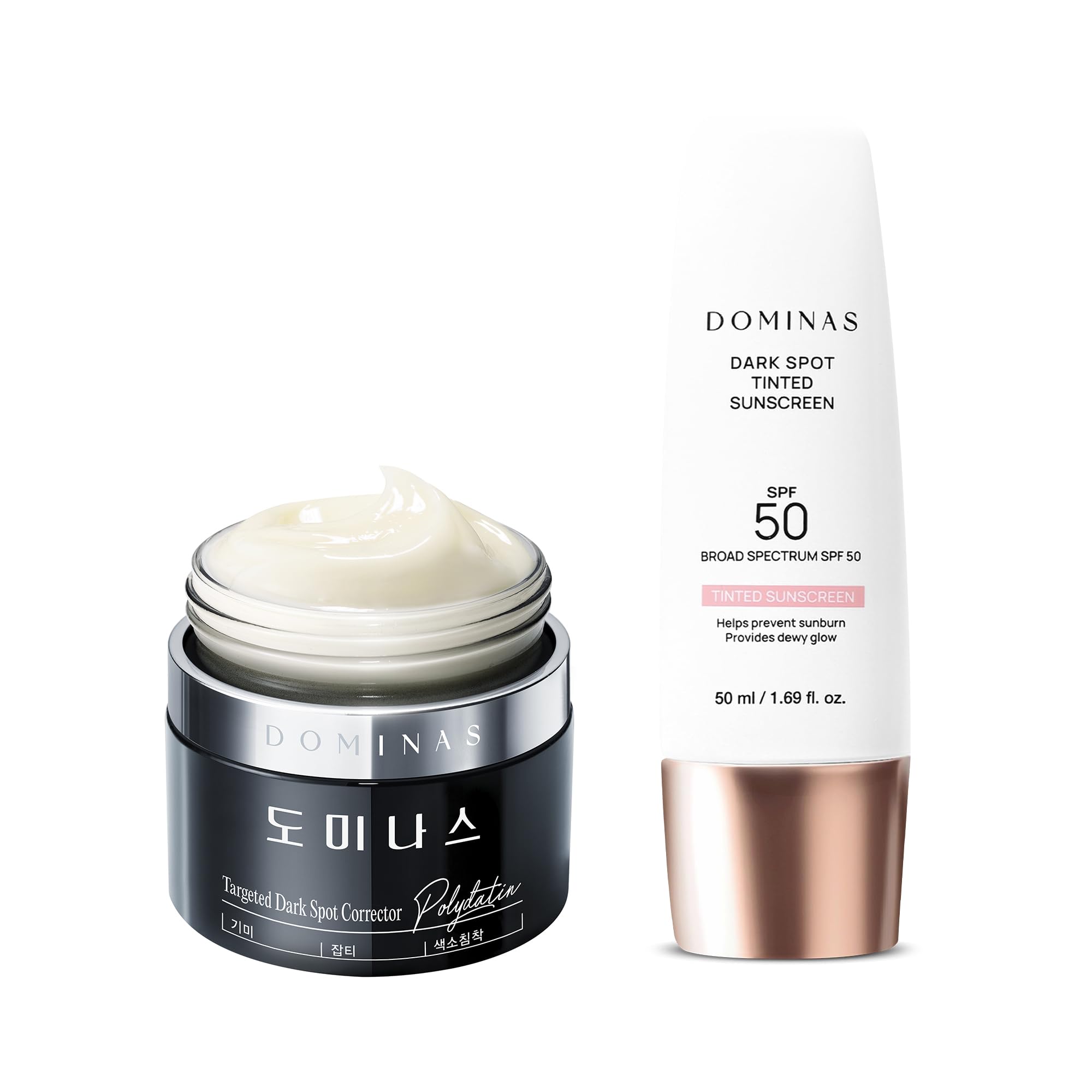 Amazon.com: DOMINAS Advanced Korean Cream (1.76oz) + Tinted
