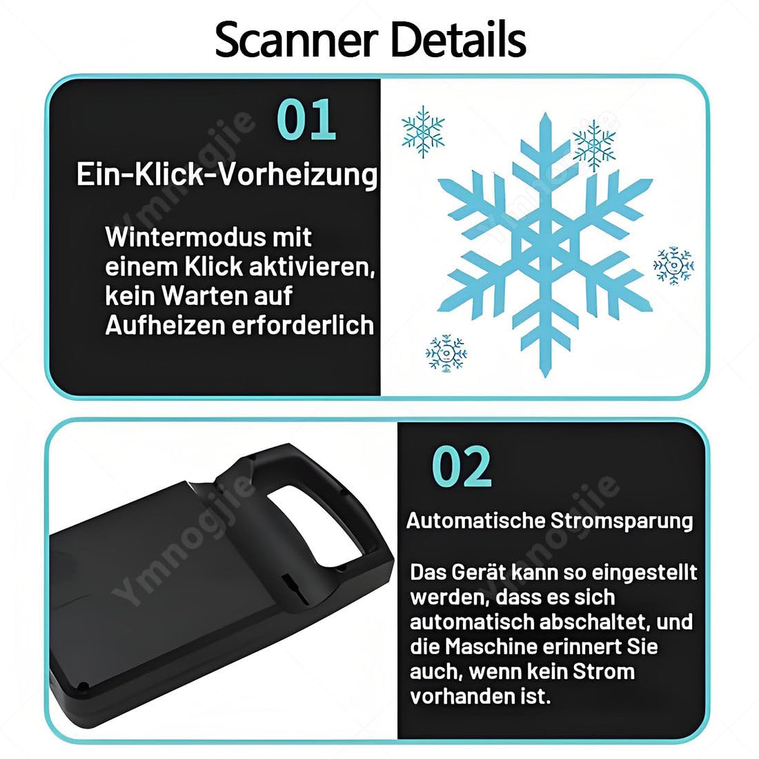 Scanner Veterinario Portatile con Touchscreen da 5,6" B