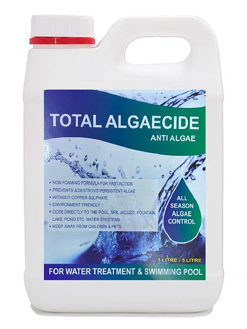 Buy CUBES Liquid Algaecide for Pool, Spa, jacuzzi baths, and Fountain