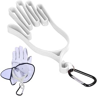 Golf Glove Holder Dryer | Golf Gloves Stretcher with Hook - Gloves Holder Gloves Support Frame Golf Gloves Holder Rack Dryer Shaper Tool Accessories for Golfer Gloves Maintenance