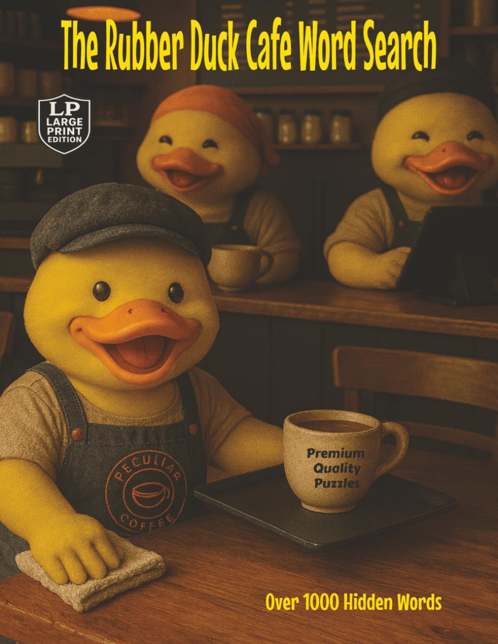 The Rubber Duck Café Word Search: Large Print Edition that Offers Over 1,000 Hidden Words Served from a Menu of Flavors Changing with the Seasons. ... Something New (Rubber Duck Jobs Crew Series)