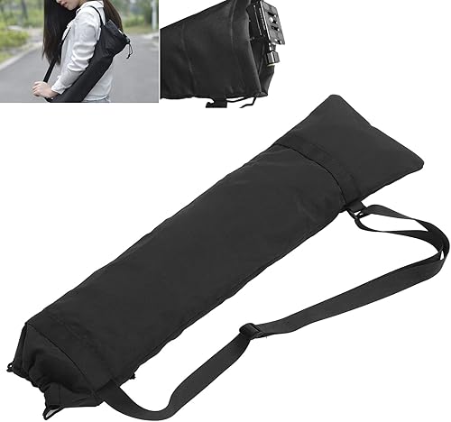 Miniatura 2 de Goshyda Bolsa de trípode portátil de nailon con correa para el hombro, y resistente al desgaste, para trípodes, monopiés, soportes de luz (M)