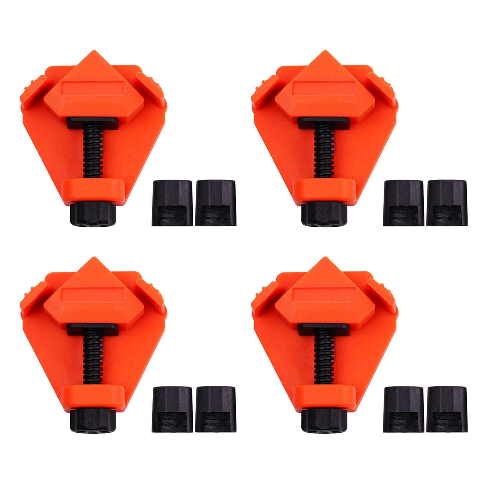 Kalttoy Four Woodworking Corner Clamp With Adjustable Designs 90 Degree Woodworking Tool For Various Component Thicknesses Furniture Making Clamp
