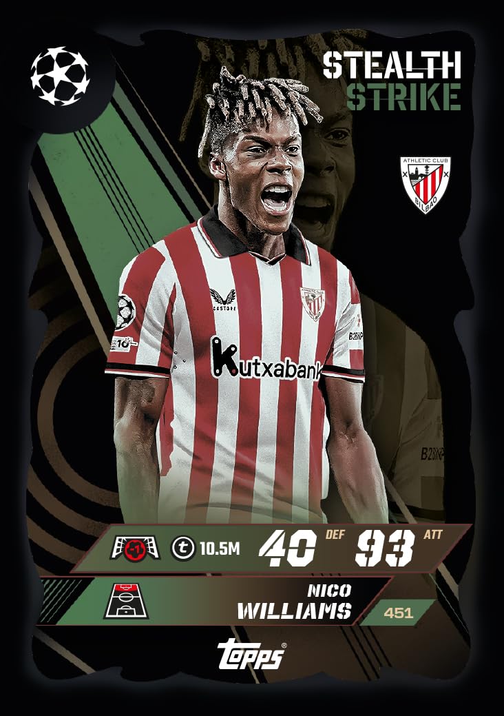 Mini Can Match Attax Ucl 25-26 Cards
