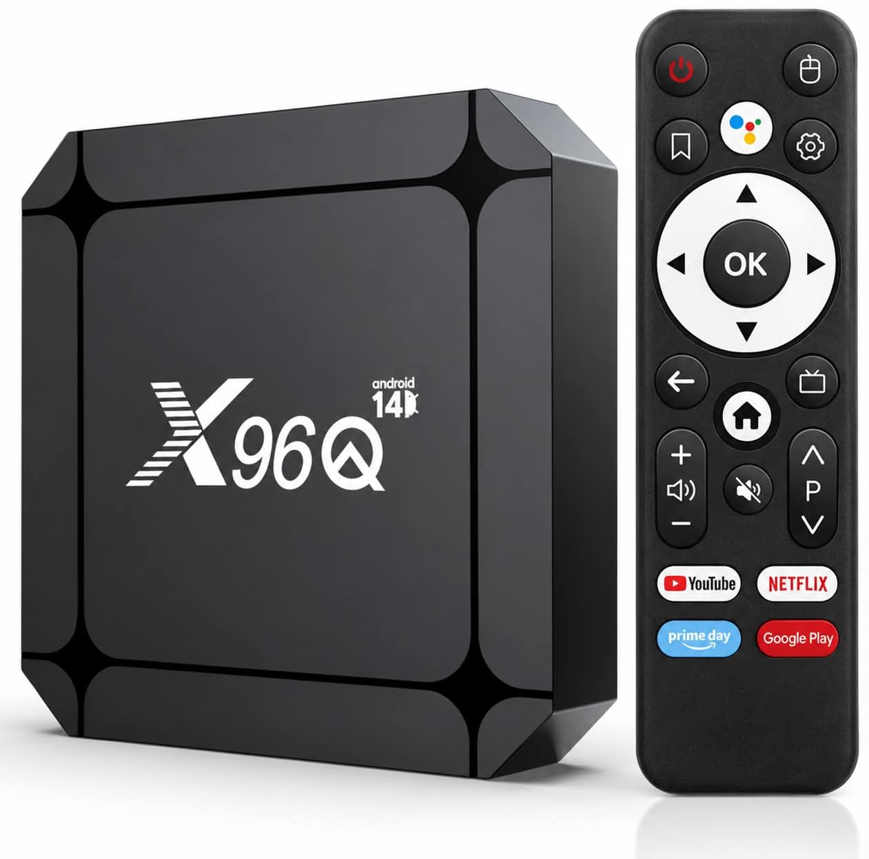 Android 14 TV Box, Boîtier IPTV, (Nouvelle génération)