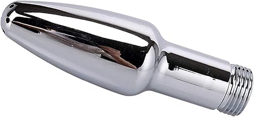 ABSOK Clean Shower Head - Sistema de riego vaginal con enema de metal, sistema de riego vaginal de colon de aluminio para ducha, baño, limpiador de