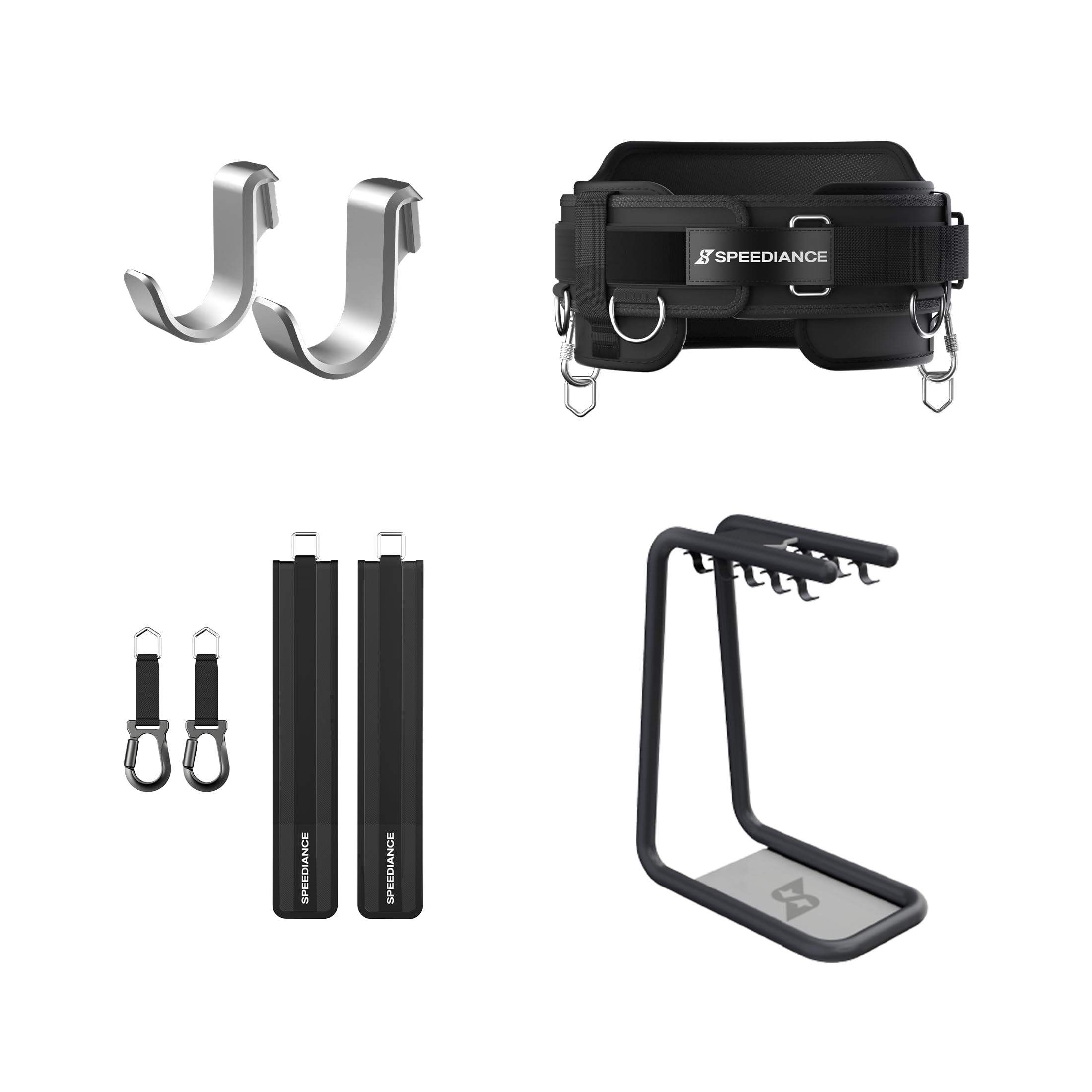 Speediance Zubehör-Set – Accessories Dock, Trainingsgürtel, Barbell Hooks & Extension Straps