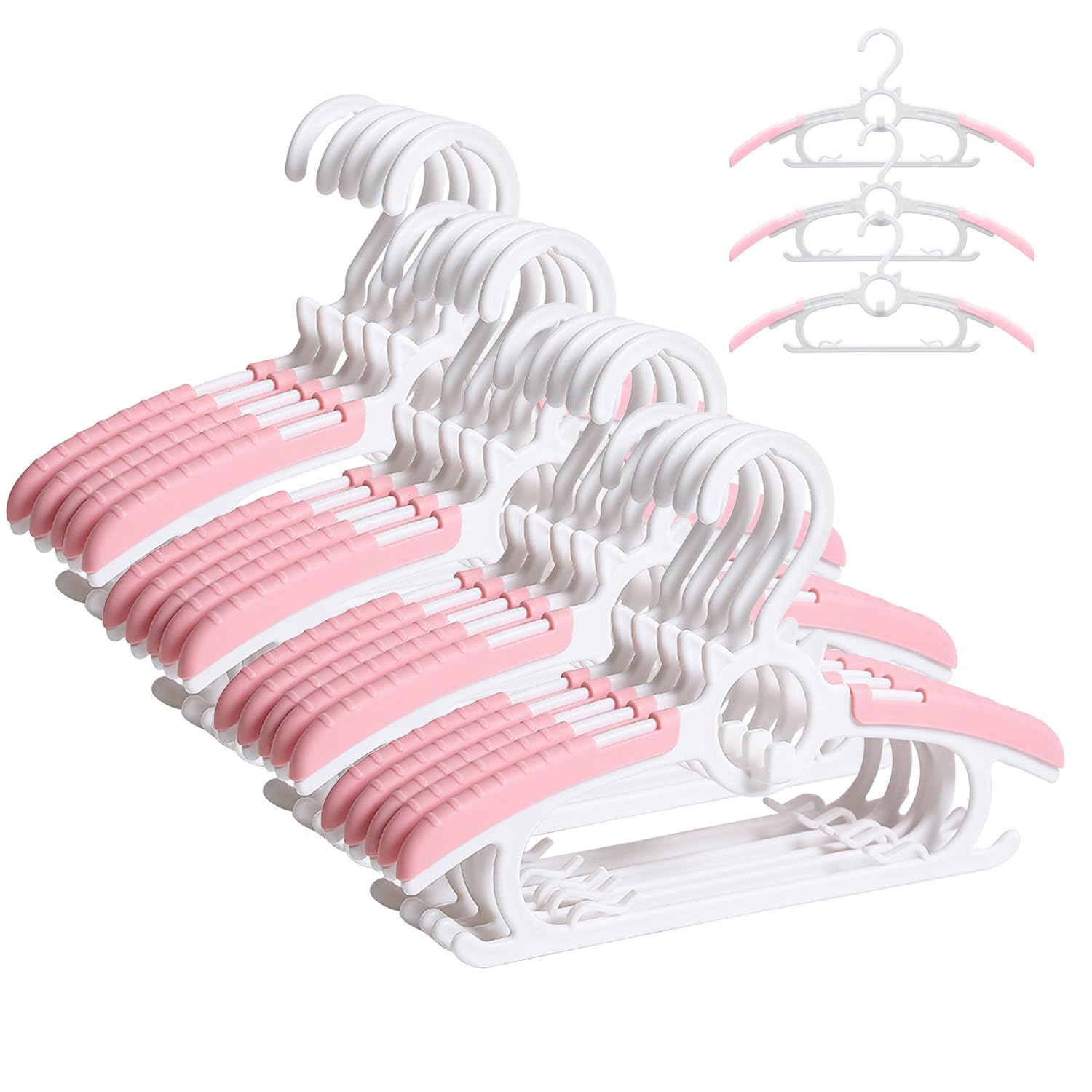 JSF Baby Hangers, Non-Slip Kids Hangers 20-Pack