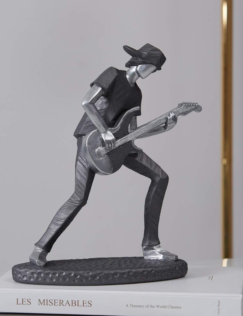 HAUCOZE Music Decor Statue Musician Figurine Piano Sculpture Gifts Home Arts Polyresin 9.5inch - Image 12