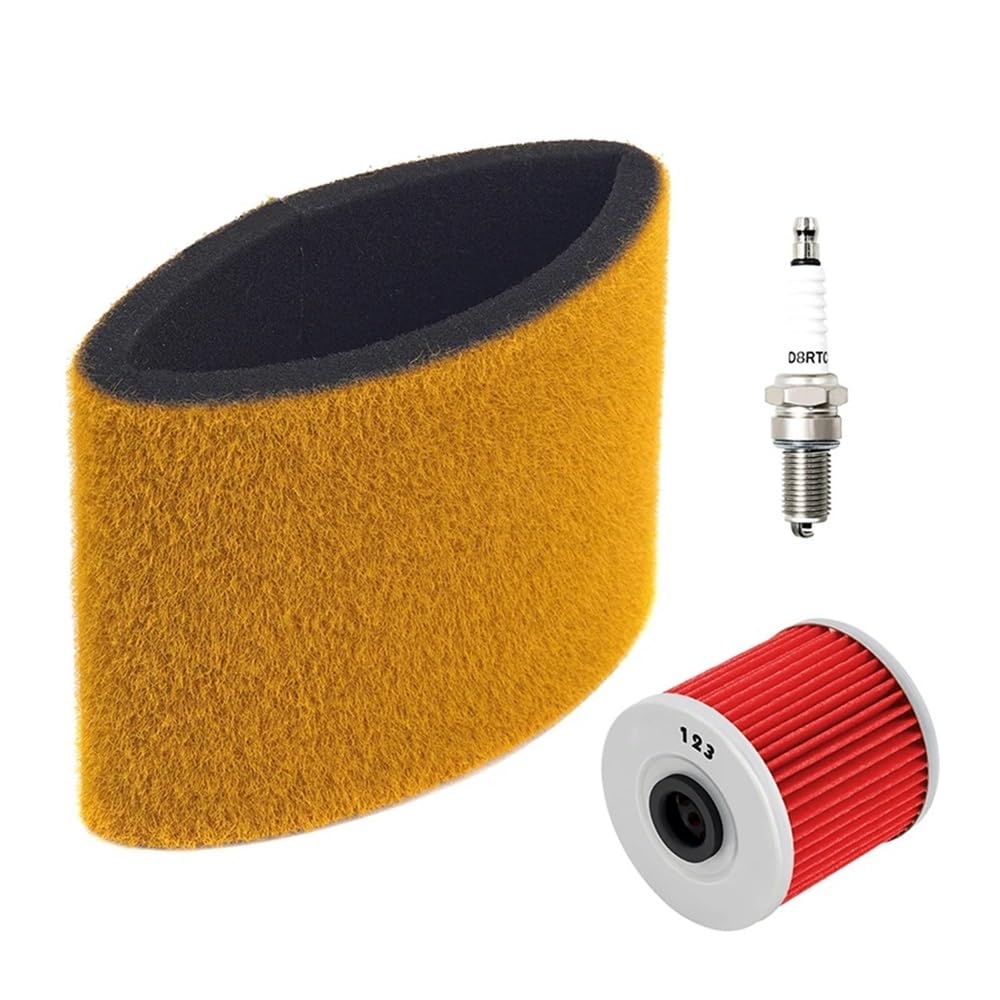 Kit entretien filtre à air huile et bougie pour motos KLF 220 300 250
