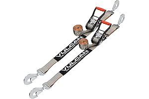 VULCAN Car Tie Down Straps for Secure Vehicle Transport