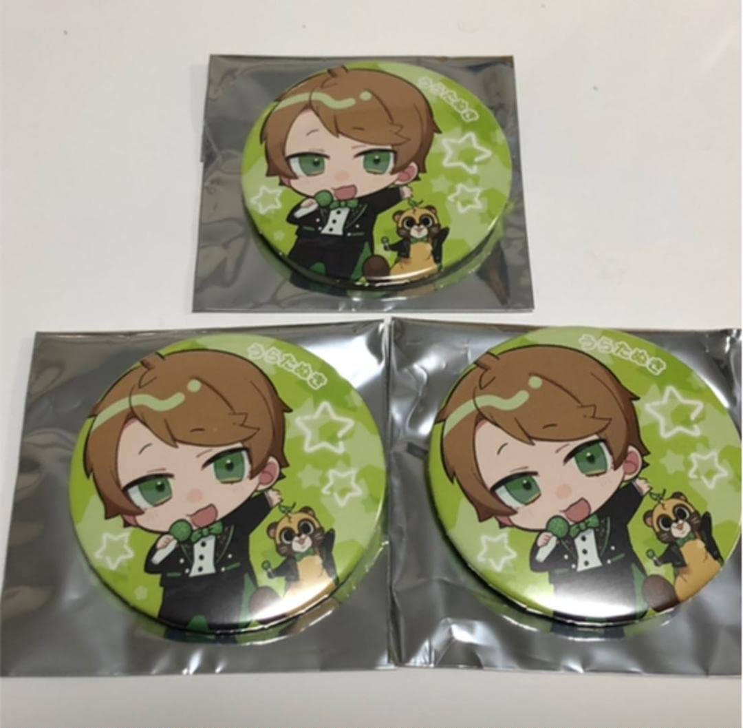 Amazon.co.jp: 浦島坂田船 うらたぬき 缶バッジ デフォ : おもちゃ