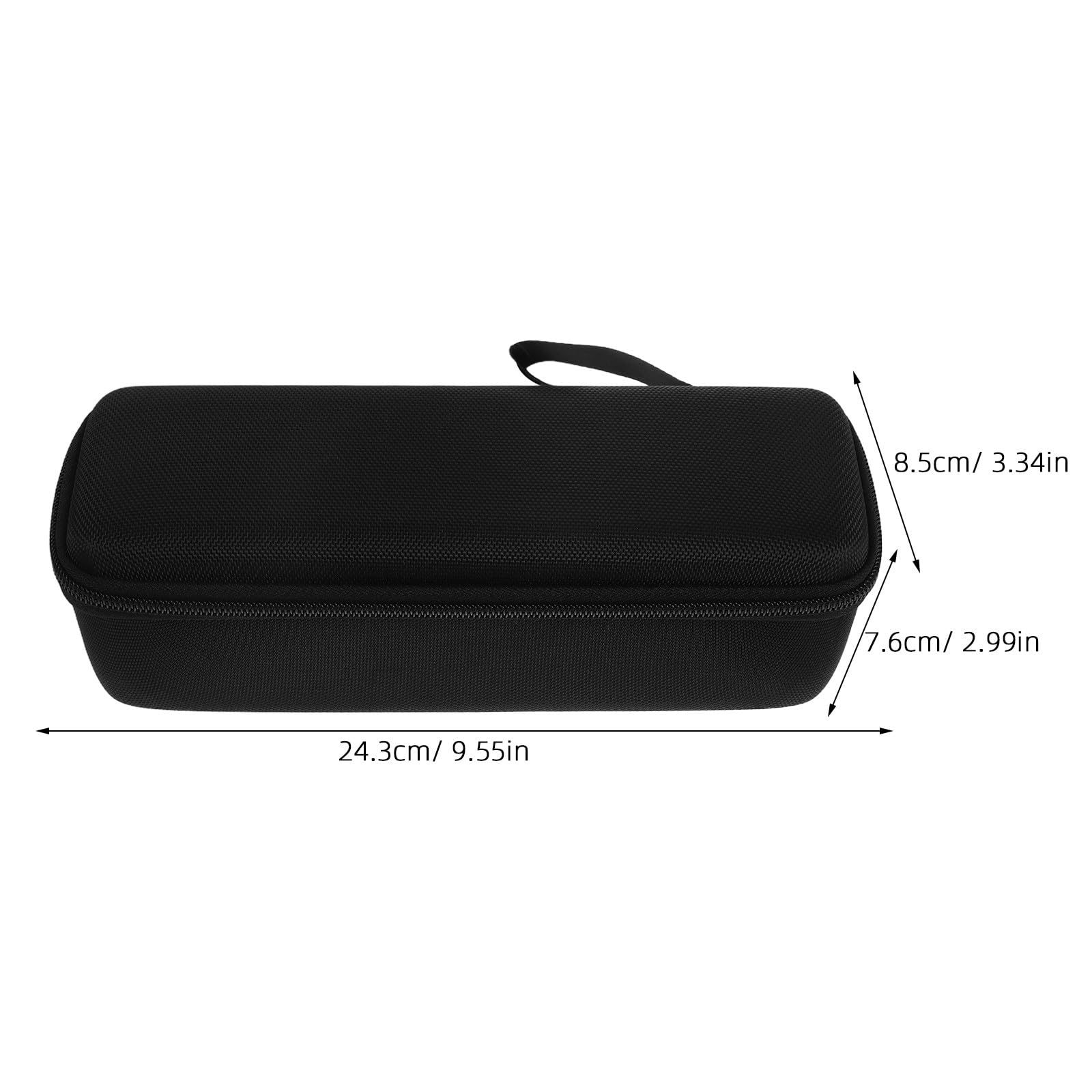 Cabilock Borsa organizer da viaggio per idropulsore - Borsa da trasporto vuota in nylon portatile - Custodia compatta per idropulsore - Compatibile con MEO701