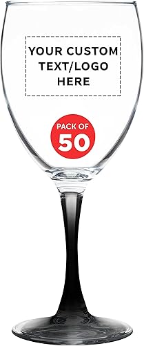 Miniatura 1 de ARC - Copas de vino personalizadas Nuance de 10.5 onzas, juego de 50 unidades, paquete personalizado a granel, cristalería de restaurante, perfectas