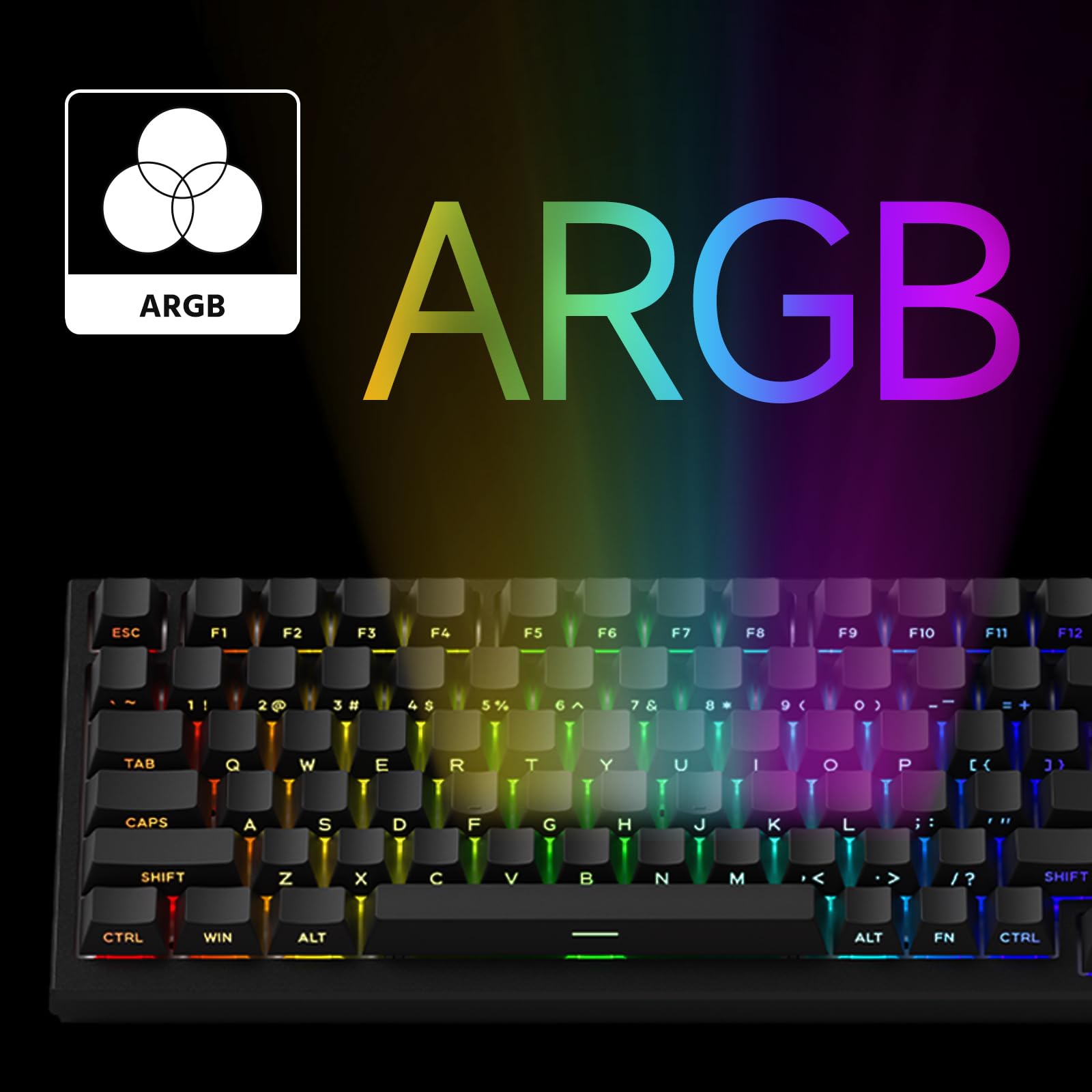 Amazon | 【国内正規品】Akko(アッコ) TAC75 HE 75%英語配列 0.005mm