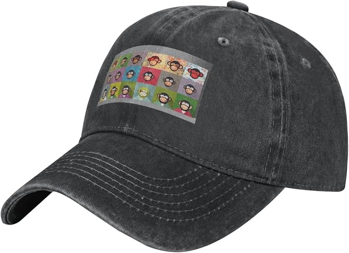 Cappello A Forma Di Scimmia Punk Nera Per Adulti - Lana Fatta A Mano In Nepal, 40 Modelli Animali Disponibili