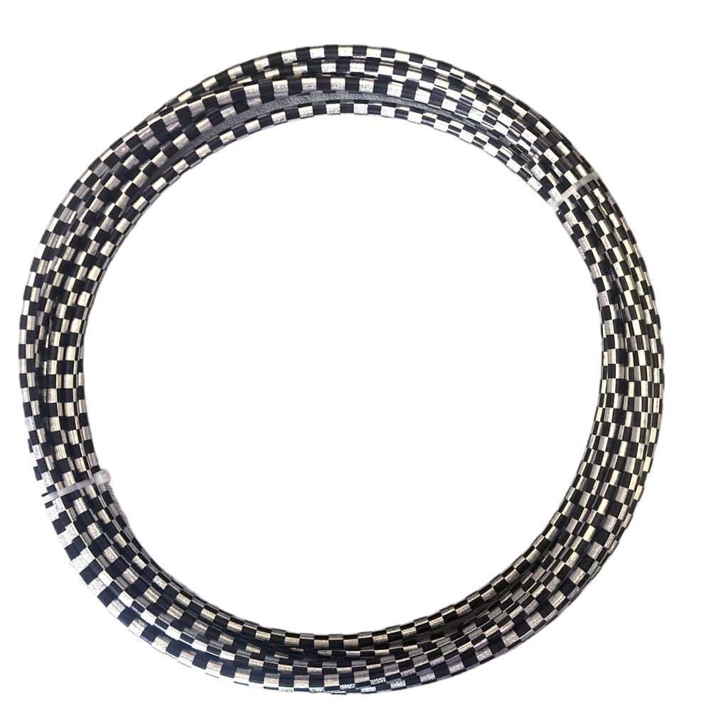 Brake Cable 3/5m Bicycle Brake Cable Housing 5mm Bike Brake Cables Tube MTB Road Bikes Brake Shiftering Derailleur Line Bike Brake Cables(Silver-5m)