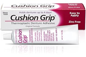 Cushion Grip Thermoplastic Denture Adhesive: Your Perfect Fit for Secure Dentures