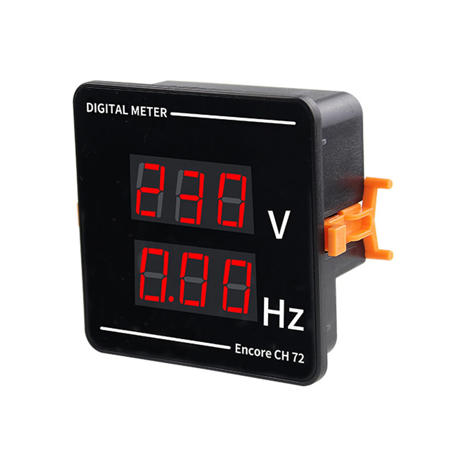 Kalttoy Multicolor Display Digital Frequency Meter Tester Easy Installation Professional Embedded Voltmeter Hz Tester