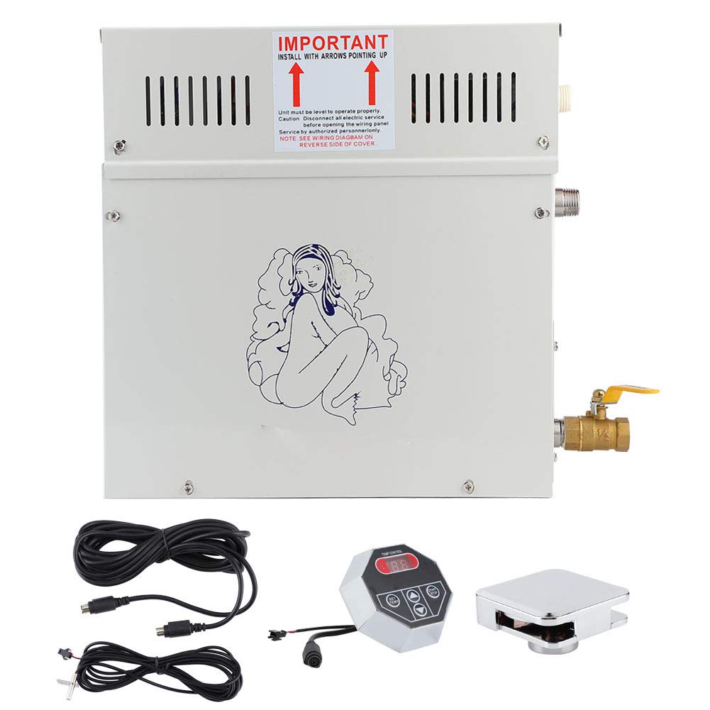 Sauna Heater, Sauna, 4.5KW 220V Steam Generator Shower Sauna Steam Bath Heater for Home Sauna SPA Waterproof Control Bath Spa Generator Home Spa