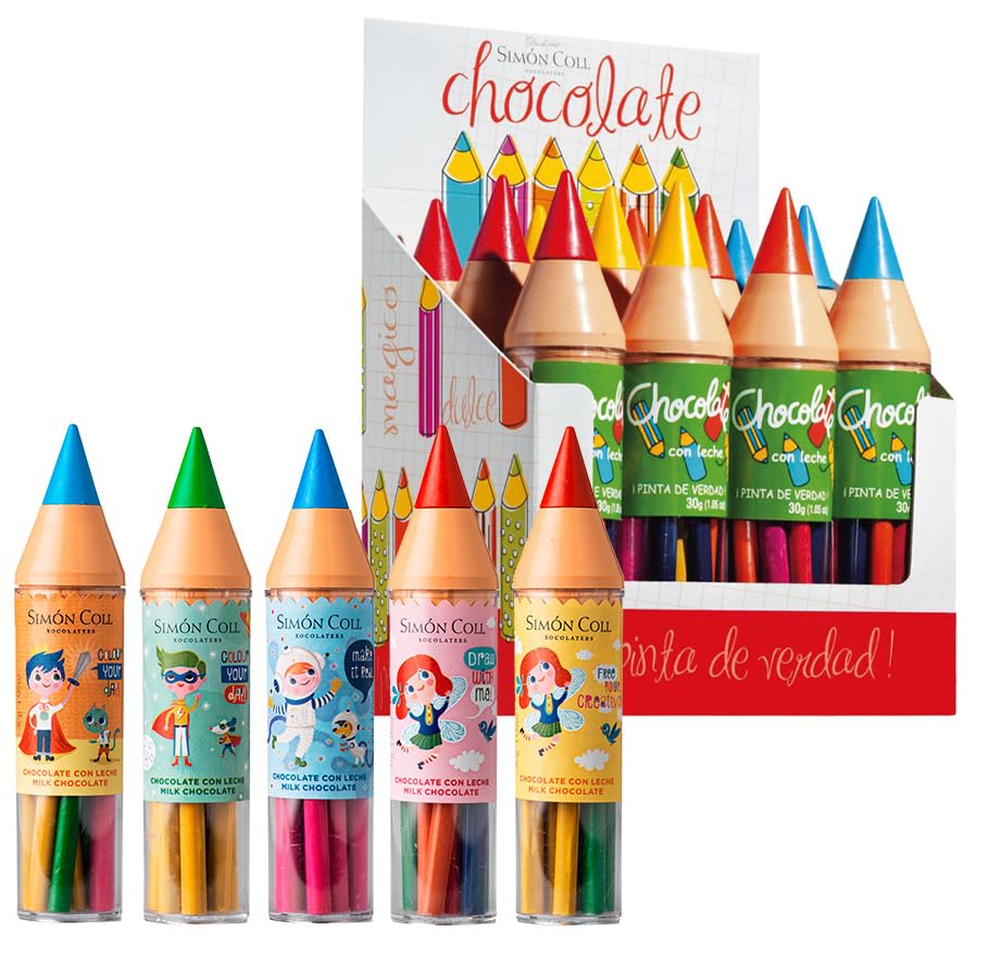 Super Bleistift Schokolade, 30g (18 Stück)