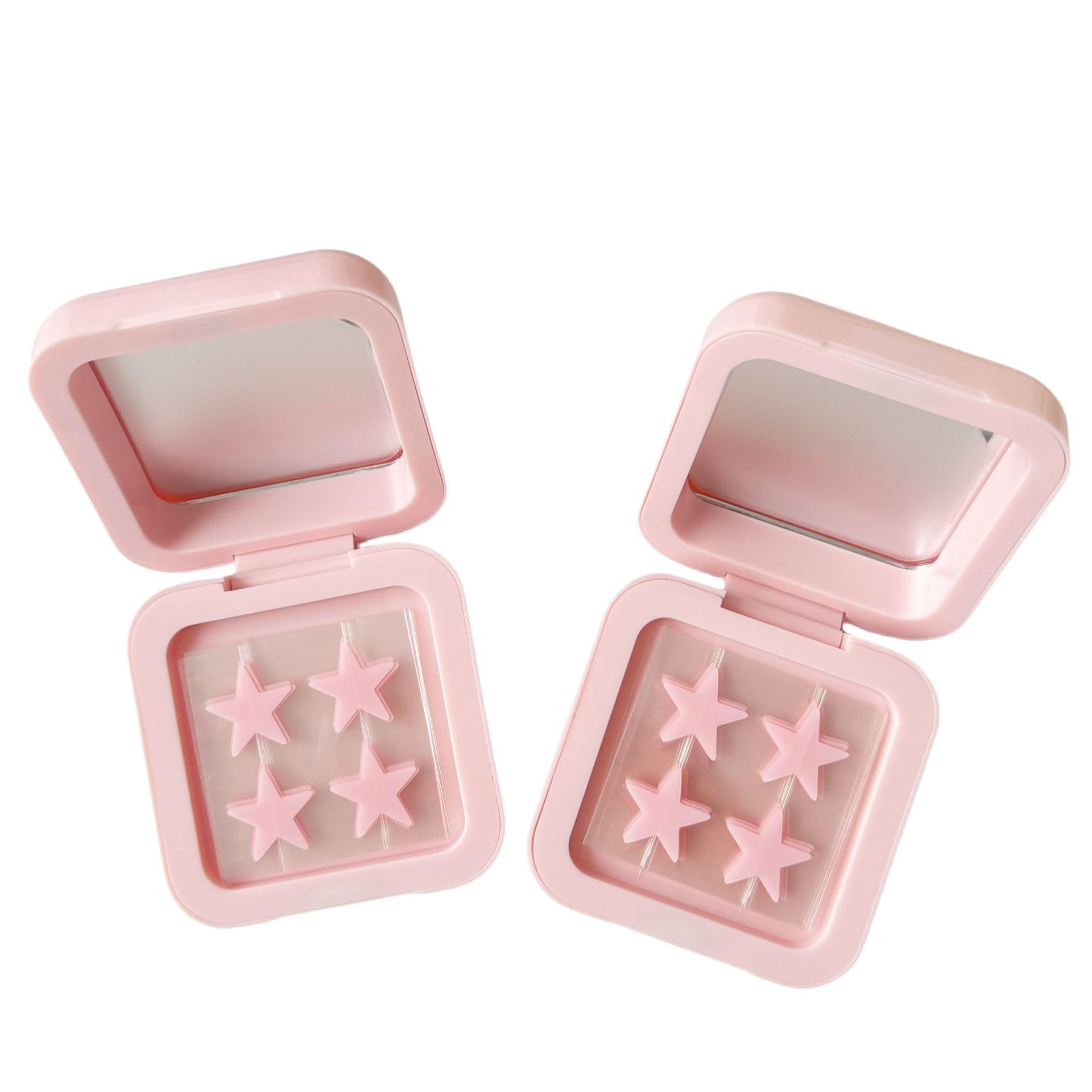 Pink Star Patches, DWUENT 32 Pcs Star-Shaped Hydrocolloid Pimple Patches in Pink Box - Image 2
