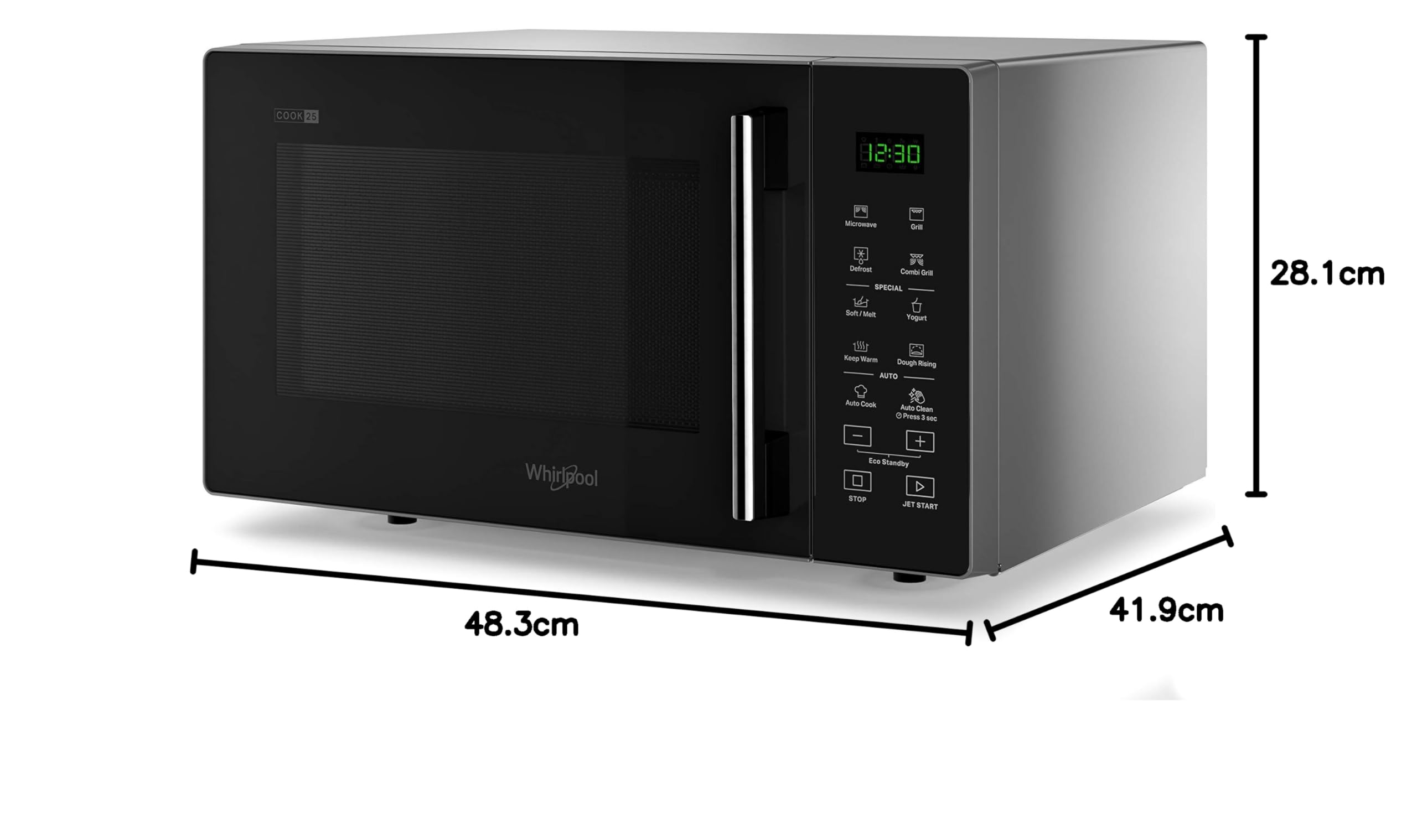 Image secondaire de Whirlpool; Comptoir Micro-Ondes MWP253SB