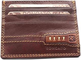 Portacarte Credito In Pelle R Roncato - Disponibile in Cuoio,Nero,Testa di Moro