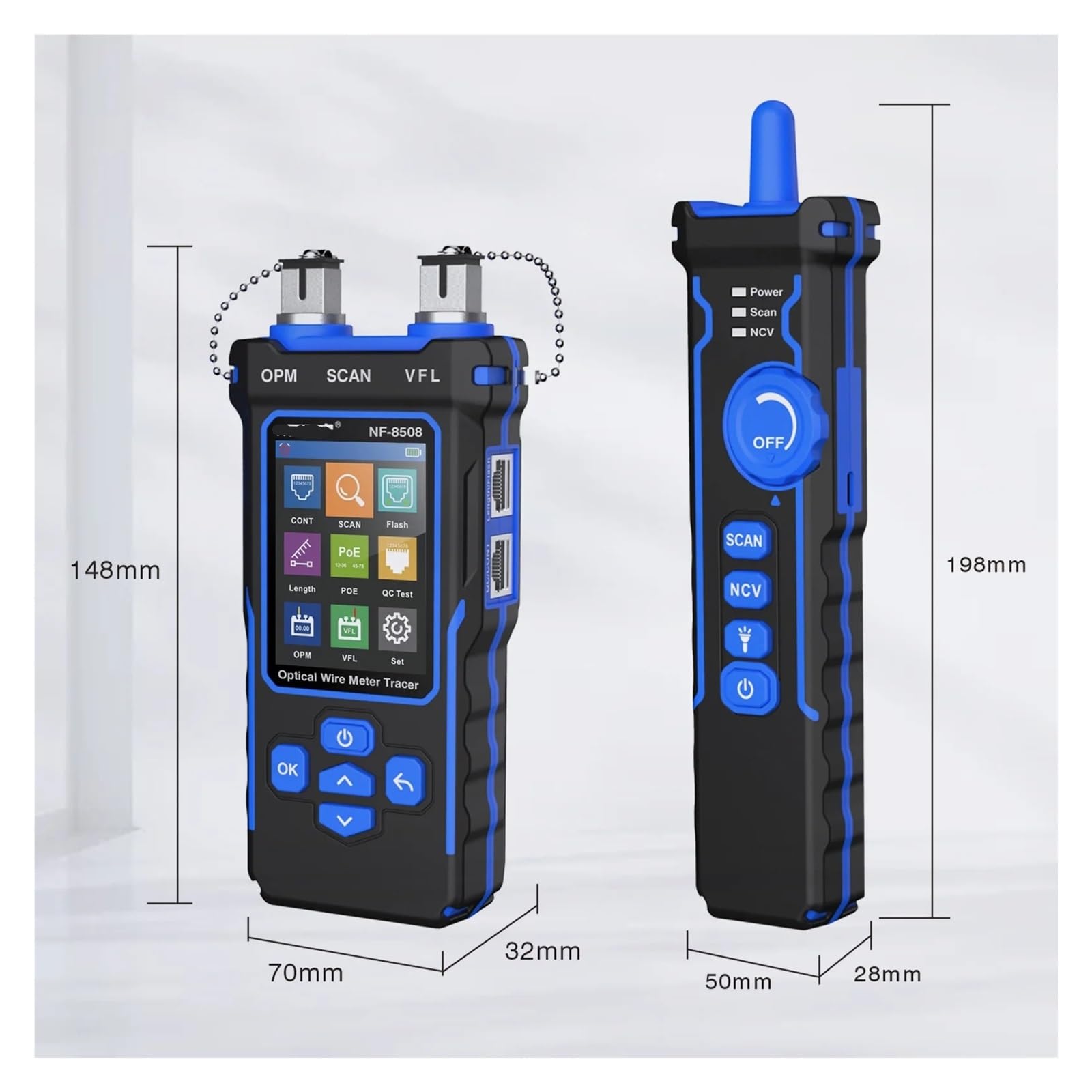 Amazon.com: SYXBTNQG NF-8508 Network Cable Tester LAN Optical