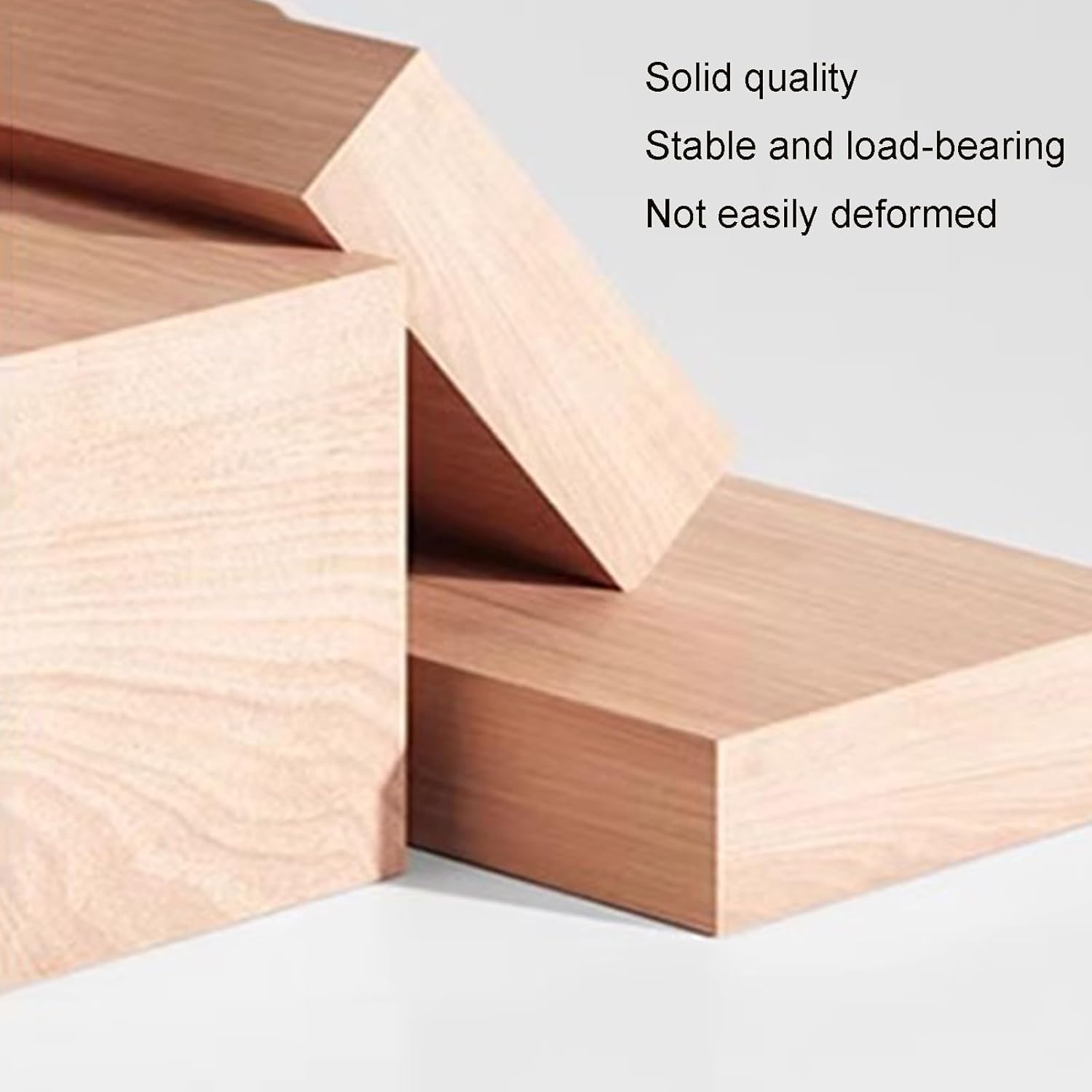 Stecktafel, Wandsteuerung, Aufbewahrungsregal, Massivholz, Laminat, Stecktafel, Organizer, Wandhalterung, Display-Kombinationsset für Küche, Wohnzimmer, Büro (Natur)