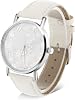 Tbest Reloj Cheap Women's Watches Fashionable PU Leather Strap Quartz Watch Ladies Female Analogue Wrist Watches White